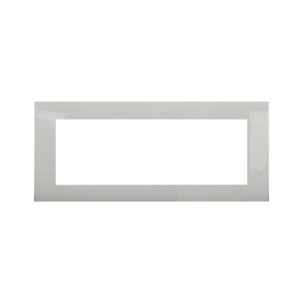 Goldmedal Bella 7M* 219x86 White Jazz Cover Plates with Mounting Frames