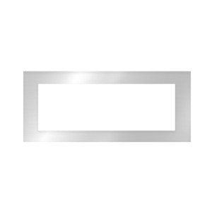 Goldmedal Bella 7M* 219x86 Metalik Cover Plates with Mounting Frames
