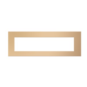 Goldmedal Bella 8M (H) 268x86 Metalik Cover Plates with Mounting Frames