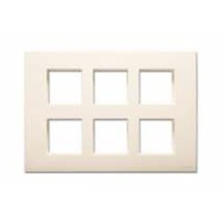 Goldmedal Bella 12M 220x155 White Jazz Cover Plates with Mounting Frames