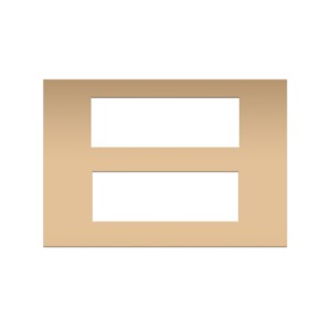 Goldmedal Bella 16M 268x155 Metalik Cover Plates with Mounting Frames
