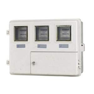 Signal 32A Cubicle Meter Box Bakelite Fuse Stainless Steel Full Set L & T