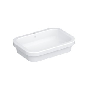 Grohe Eurosmart 600x422x130mm Vessel wash Basin Alpine White
