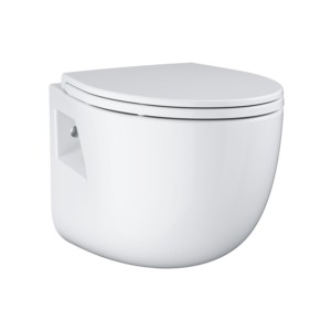 Grohe Eurosmart 370x565x370mm Wall Hung Water Closet Alpine White