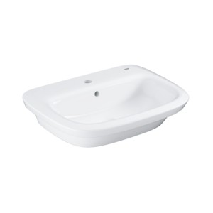 Grohe Eurostyle 600x460x132mm Counter Top Wash Basin Alpine White