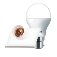 Philips LED Ace Saver 9W CDL and Goldmedal Glassio Angle Holder
