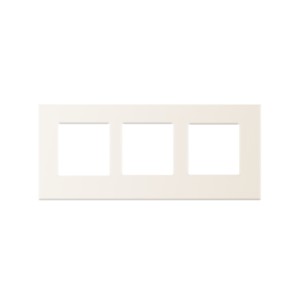 Goldmedal Cristallo 6M 222x86 White Jazz Cover Plates with Mounting Frames