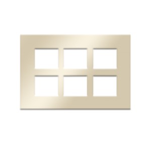 Goldmedal Cristallo 12M 222x151 Twixos/Metalik Cover Plates with Mounting Frames