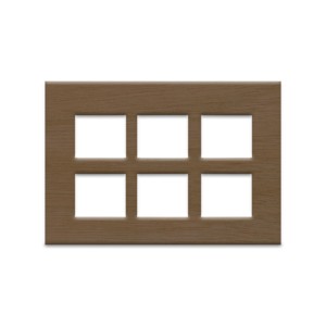 Goldmedal Cristallo 12M 222x151 Wood Cover Plates with Mounting Frames