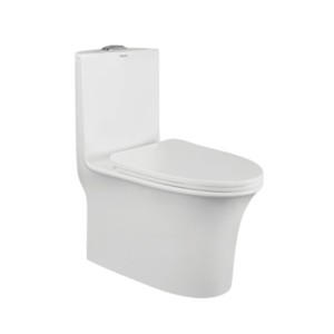 Simpolo Simag 715x385x785mm S Trap 220mm One Piece EWC with 43026S Soft Close Seat Cover 45026 Dual Flush