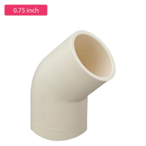 Krishi CPVC 45° Elbow 0.75inch