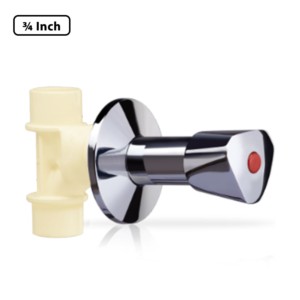 Ashirvad CPVC Short Concealed Valve 0.75inch Quarter Turn Spindle Triangle