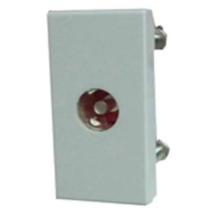 Legrand Arteor TV Co-axial socket 1 module Square White