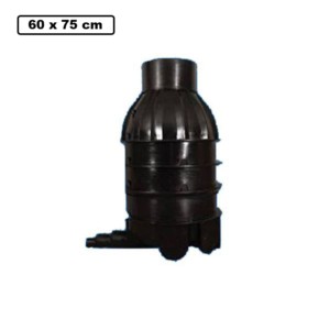 Astral Drain Hulk Single Piece 60x75cm Inspection Chamber or Manhole with 5inlets or outlets