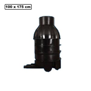 Astral Drain Hulk Single Piece 100x175cm Inspection Chamber or Manhole with 5inlets or outlets