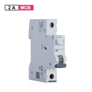 Siemens MCB 2A 1P 240/415V AC