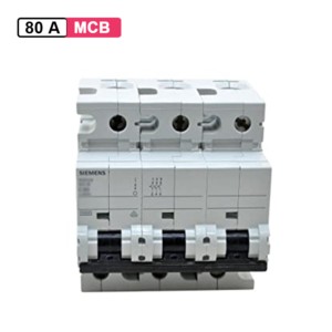 Siemens MCB 3 Pole 80A Un 230/400V 