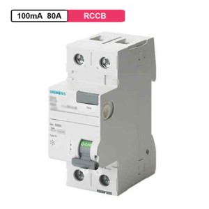 Siemens RCCB 2Pole 100mA 80A 240/415VAC 50Hz AC