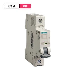 Siemens CB 63A 1P 220V DC 1MW