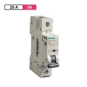 Siemens CB 20A 2P 440V DC 2MW