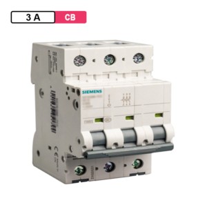 Siemens CB 3A 3P 400V AC 3MW