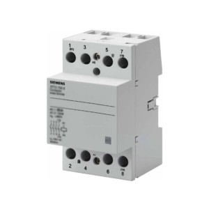 Siemens MD Insta Contactor 3NO+1NC contacts 24Vac/24Vdc 63A 3MW