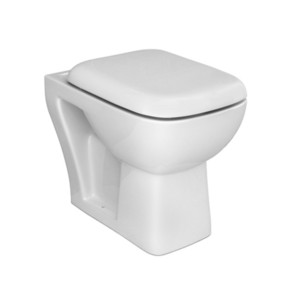 Simpolo Nettuno 550x365x410mm S Trap 97mm Concealed EWC with 21011S Nettuno Soft Close Seat Cover and 26002 Outlet-Inlet Gasket Kit Soft White