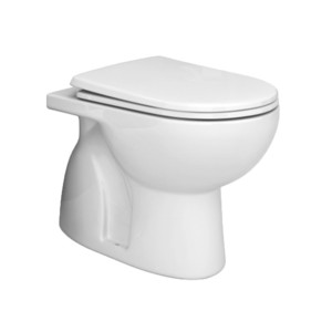 Simpolo Selvo 560x360x390mm S Trap 90mm Concealed ISI EWC with 21014S Soft Close Seat Cover Soft White