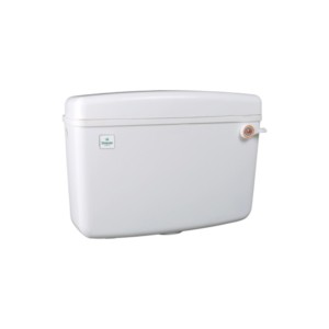 Simpolo Vecta 485x155x385mm Single Flush Cistern with internal fitting Soft White