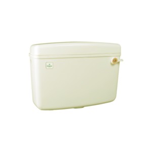 Simpolo Vecta 485x155x385mm Single Flush Cistern with internal fitting Ivory
