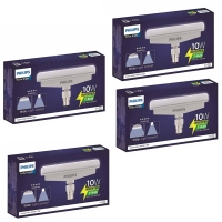 Philips 10W B22 Inverter Rechargeable LED T-Bulb Cool Day Light (Pack of 4)
