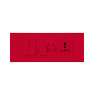 Reo 6M Combination Plate Cherry Red Bliss+