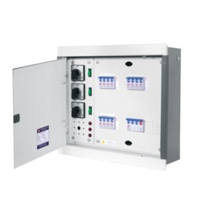 Signal 6way 40A Sandeep Beading Metal Door Phase Selector DB