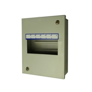 Signal 6way 63A Sandeep Rotary W/O Isolator Double Panel Metal Door DB