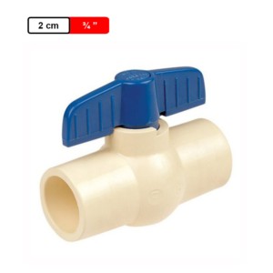 Ashirvad CPVC Ball Valve 0.75Inch