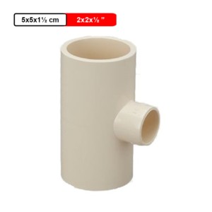 Ashirvad CPVC Reducer Tee 2x2x0.5Inch