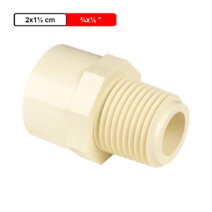 Ashirvad CPVC Reducing MAPT 0.75x0.5Inch