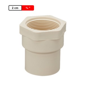 Ashirvad CPVC Female Adapter Plastic Threaded FAPT 0.75Inch