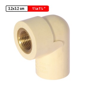 Ashirvad CPVC Elbow 90° Brass 1.25x1.25Inch