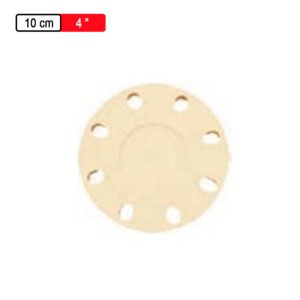 Ashirvad CPVC Flange with Gasket - End Cap Closed SCH 80 - 4 Inch