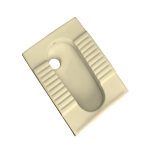 Simpolo Orissa 21inch OR 540x425x290mm Squatting Pan Ivory