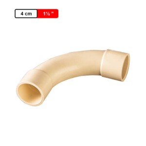 Ashirvad CPVC Sweep Bend Socket at both sides 4cm 1.5Inch