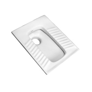 Simpolo CT Pan 20inch OR 535x445x180mm Squatting Pan Soft White