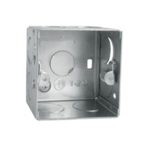 Goldmedal Flush Mounting 1/2M Metal Galvanized Boxes 