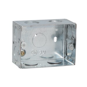 Goldmedal Flush Mounting 3MD Metal Galvanized Boxes