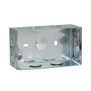 Goldmedal Flush Mounting 4MD Metal Galvanized Boxes 