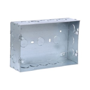 Goldmedal Flush Mounting 12MD Metal Galvanized Boxes 
