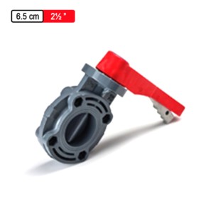 Astral CPVC Pro STD. Butterfly Valve EPDM W/Handle 6.5cm 2.5inch