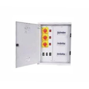 Signal 8way 63A L&T Rotary GT Isolator Double Panel Metal Door DB