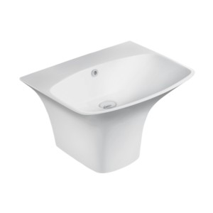 Hindware Berlin 56x47x39 Integrated Wash Basin Pastel